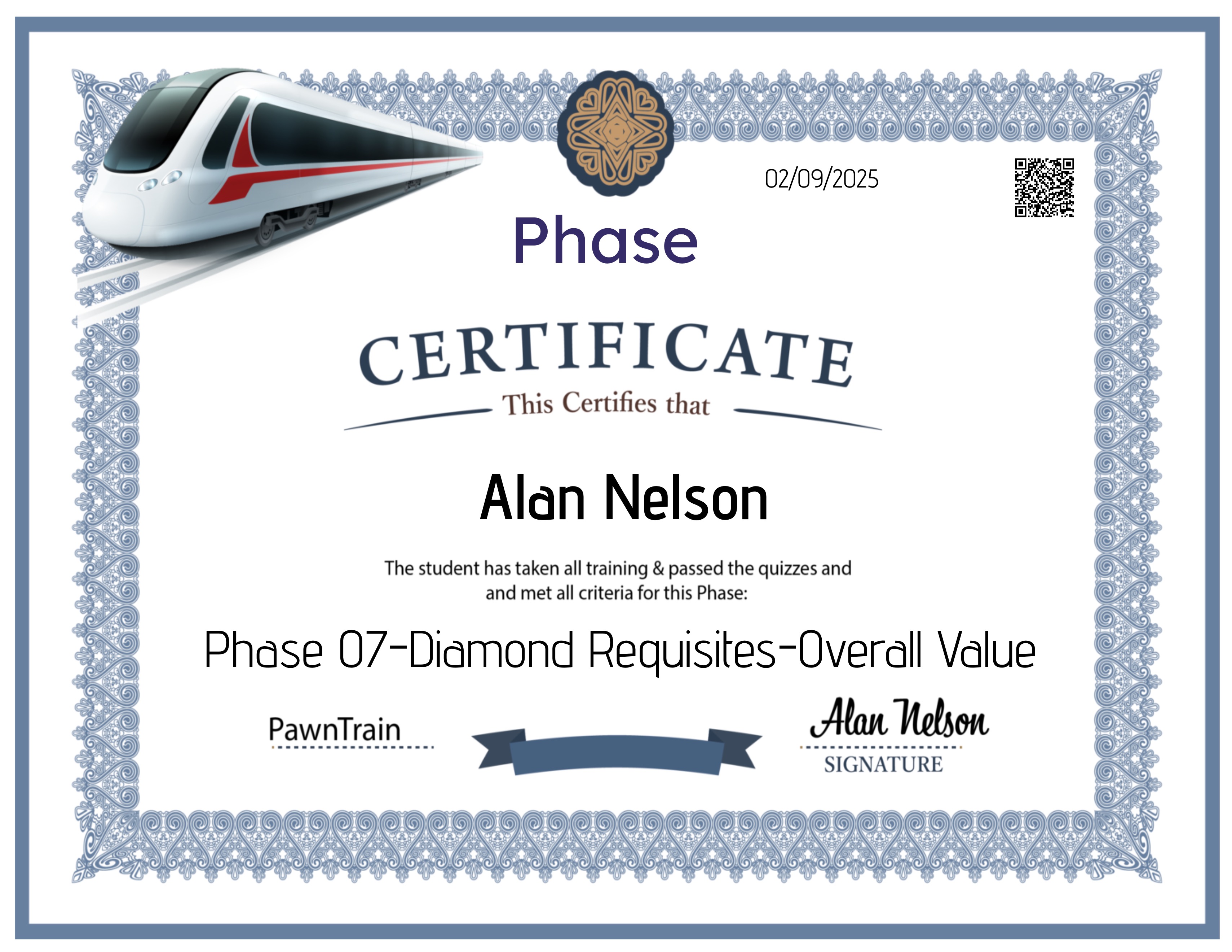 Phase 07-Diamond Requisites-Overall Value Of Diamonds